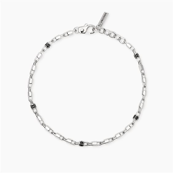 Bracciale Mabina Uomo Way Out in Argento Cubic Zirconia 534120 - 534120